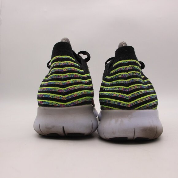 Nike Free RN Flyknit Running Sneakers Men\'s Size 9 Shoes Multicolor 831069-003 main image 8